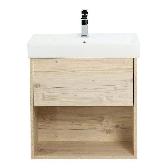 Тумба с раковиной BelBagno Неон (Neon) 600 NEON-600-1C-SO-PB сосна белый