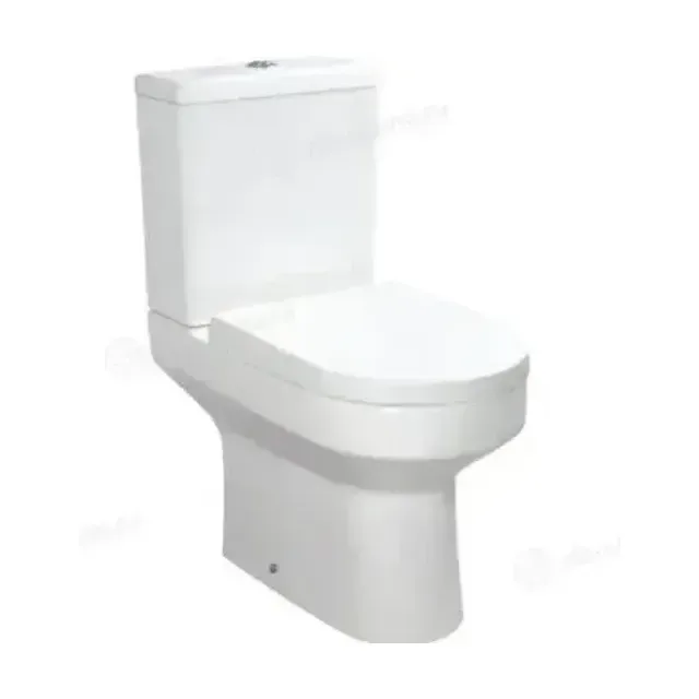 Унитаз-компакт Aquanet Logic 37*64 безободковый с крышкой-сиденьем микролифт