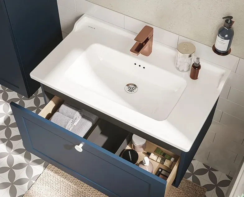 Смеситель Vitra Root Square A4273126EXP для раковины медный