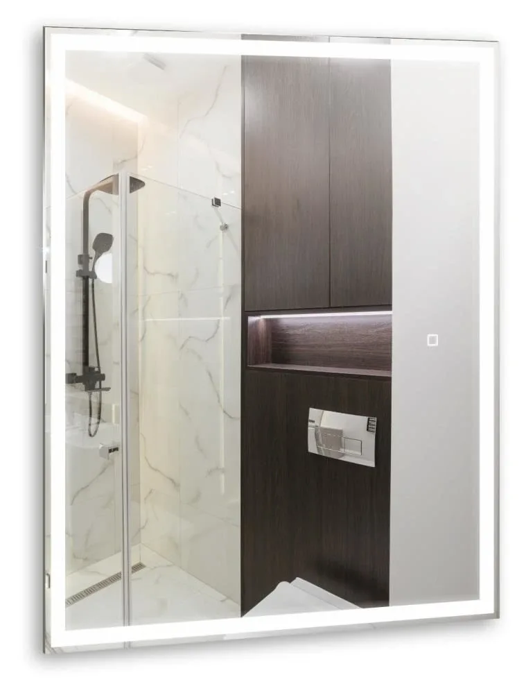 Зеркало Silver Mirrors Ливия 80*100 с Led-подсветкой сенсорный выключатель