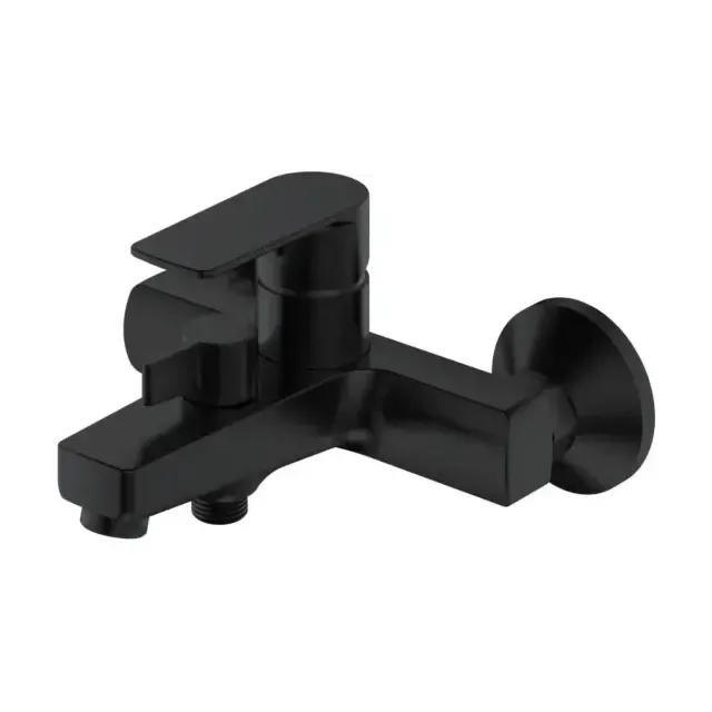 Смеситель Haiba HB60719-7 для ванны и душа черный матовый