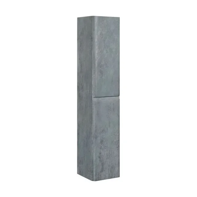 Шкаф-пенал Vincea VSC-2V170BT 35 см подвесной серый матовый (Beton) универсальный