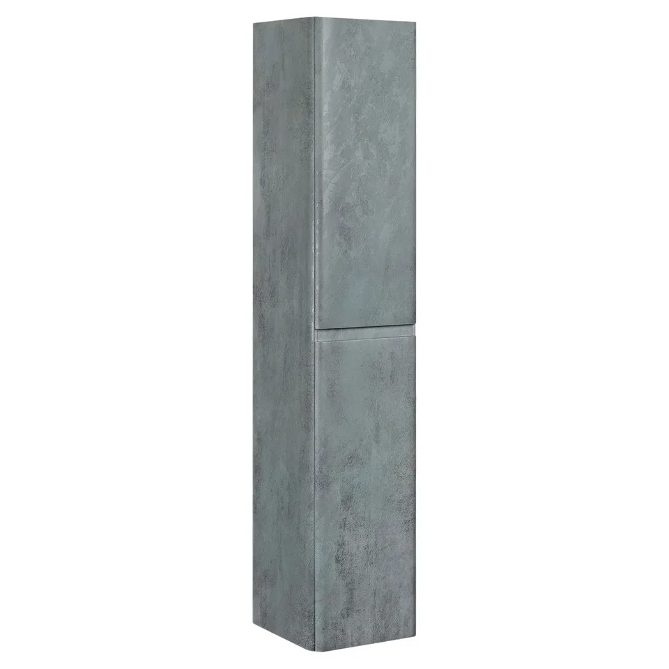Шкаф-пенал Vincea VSC-2V170BT 35 см подвесной серый матовый (Beton) универсальный