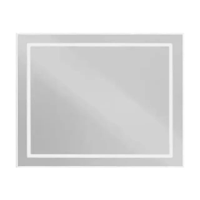 Зеркало BelBagno Крафт (Kraft) SPC-KRAFT-1000-800-SENS-Aлевая 100*80 сатин с Led-подсветкой