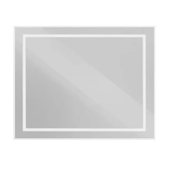 Зеркало BelBagno Крафт (Kraft) SPC-KRAFT-1000-800-SENS-Aлевая 100*80 сатин с Led-подсветкой