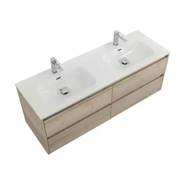 Комплект мебели BelBagno Крафт (Kraft) 120 с четырьмя ящиками белый дуб Галифакс