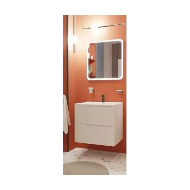 Комплект мебели Эстет Kare Luxe 70 белый/на выбор подвесной 2 ящика