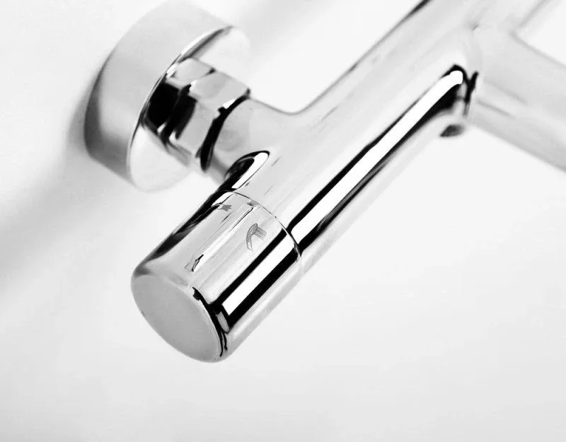 Смеситель BelBagno Уно (Uno) UNO-VASM-CRM для ванны и душа,без душевых аксессуаров,хром