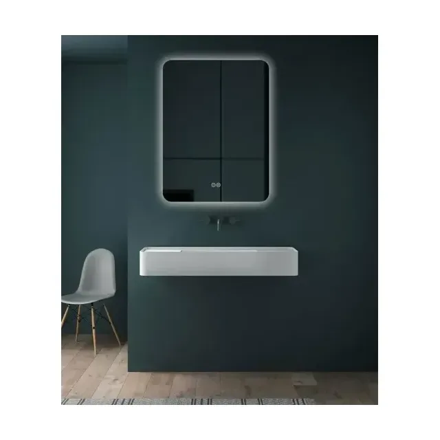 Зеркало Vincea VLM-3BE5008-2 50*80 с ЛЕД-подсветкой и функцией антизапотевания,сенсорный выключатель
