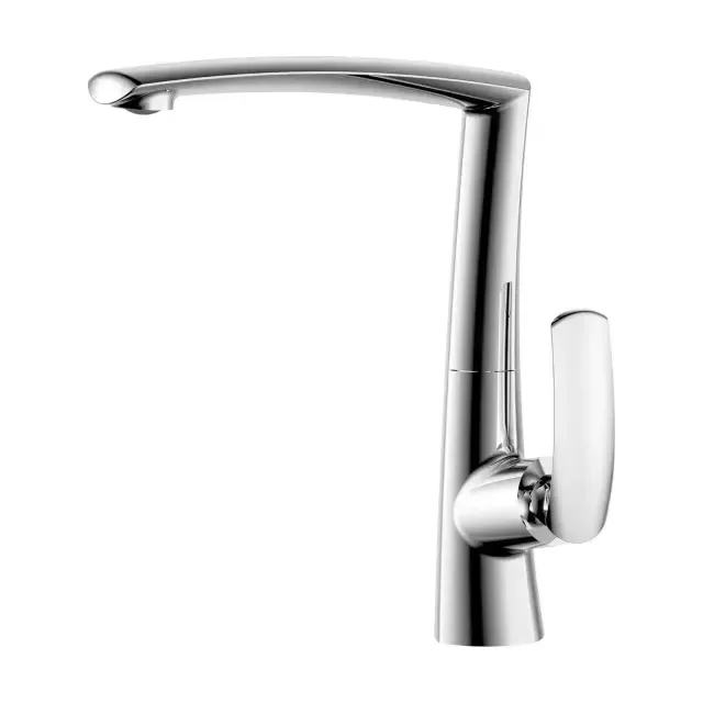 Смеситель для кухонной мойки Azario REULEAUX керамический картридж, хром (AZ-VMF568296C)