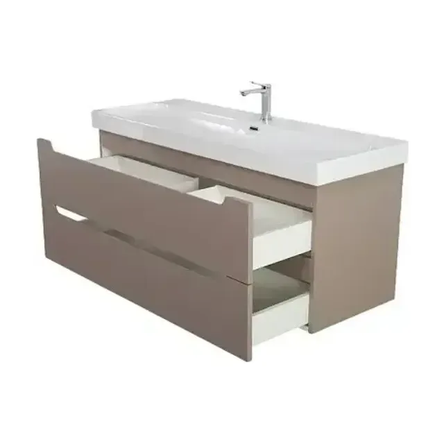 Комплект мебели BelBagno Этна (Etna) 120 бежевый матовый (раковина BB-8078-120)