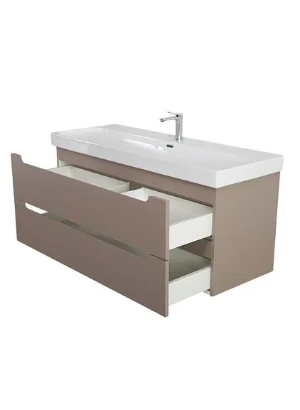 Комплект мебели BelBagno Этна (Etna) 120 бежевый матовый (раковина BB-8078-120)