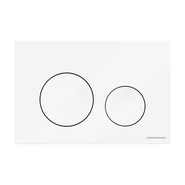 Клавиша смыва Ceramica Nova Баланс (Balance)/Круг (Circle) CN12-001W