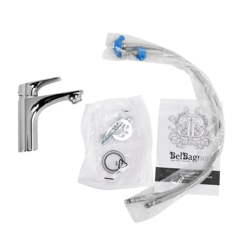 Смеситель BelBagno Марино (Marino) LVM-CRM-W0 для раковины