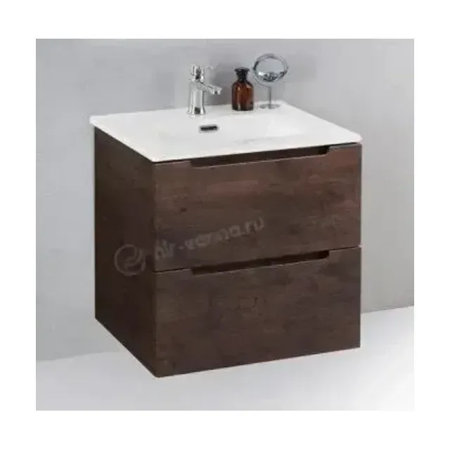Тумба с раковиной BelBagno Этна (Etna) 60/39 темный дуб