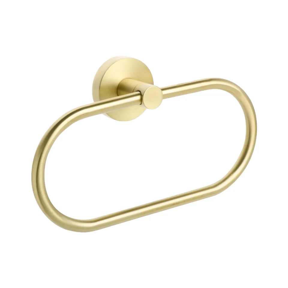 «COMFORT GOLD» Полотенцедержатель кольцо золото-сатин FX-87011 Fixsen