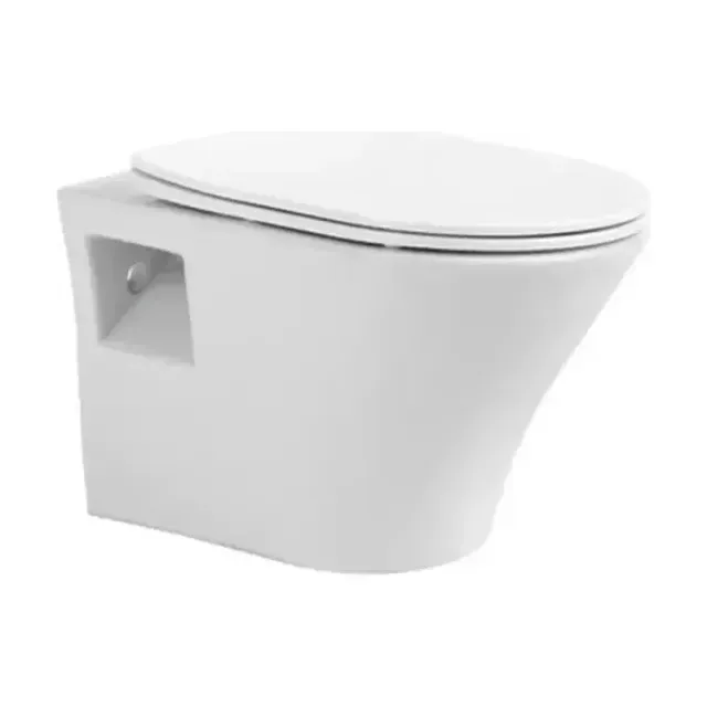 Подвесной унитаз Toni Arti Lamoli TA-LL4937 37*49 безободковый с крышкой-сиденьем микролифт
