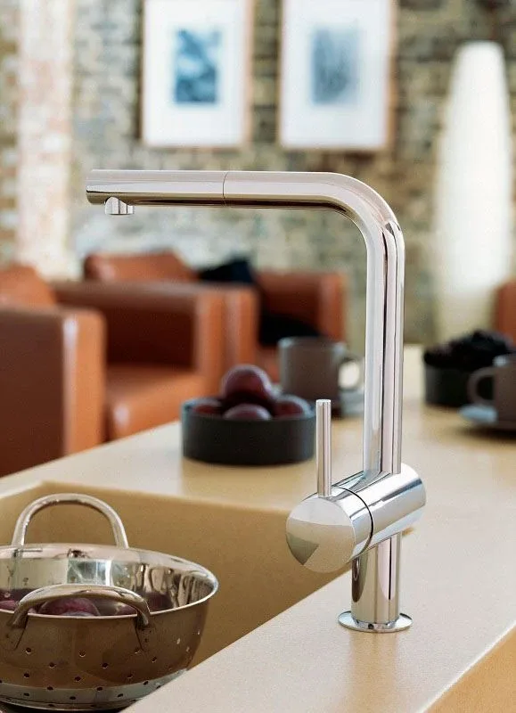 Смеситель Grohe Minta 32168000 для кухни выдвижной излив
