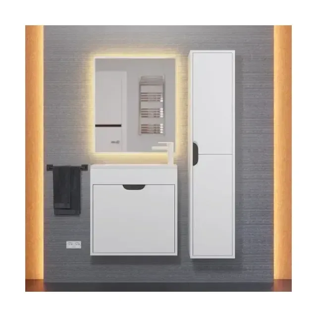 Комплект мебели Uperwood Modul 60 белый/графит матовый