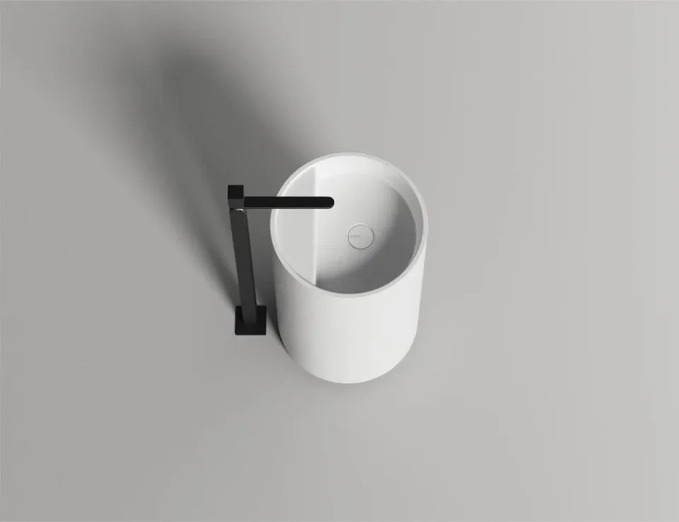 Напольная раковина Salini Armonia Top 01 S-Sense 45*45*85 белый глянец