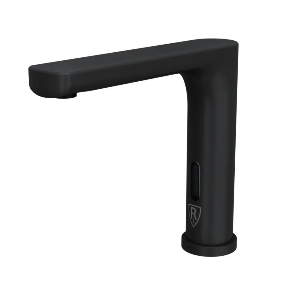 Сенсорный смеситель Rush Tinos TI3732-12Black для раковины черный матовый