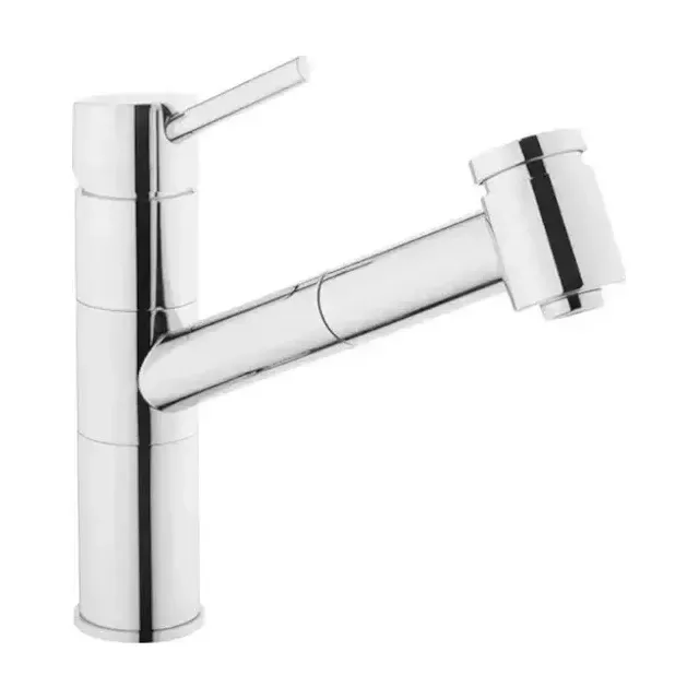 Смеситель Vitra Harmony XL A42147EXP для кухни с выдвижным изливом хром