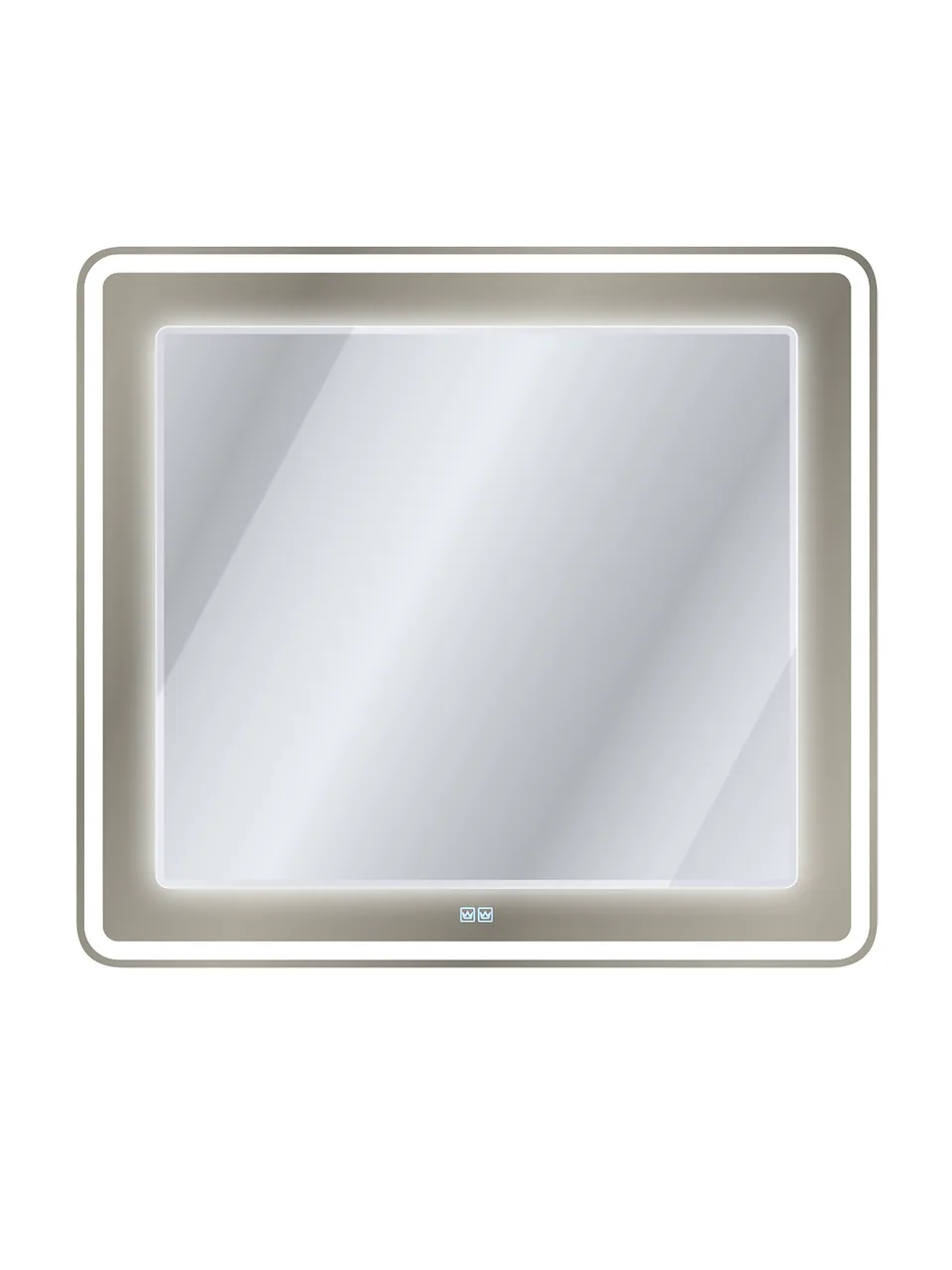 Зеркало со встроенной и контурной подсветками CEZARES CZR-SPC-SLIDER-1200-800-LED-TCH-BR