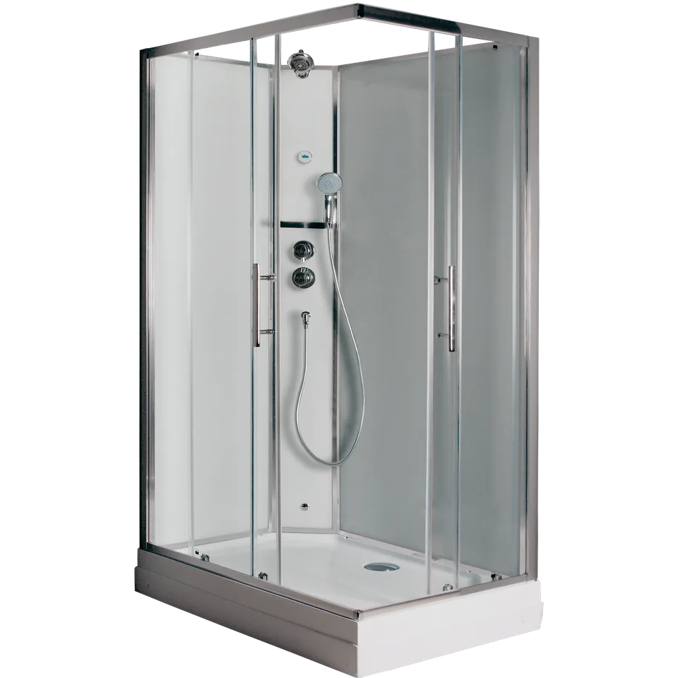 Timo Premium ILMA 102 L душевая кабина с крышей, хамам и стульчиком 120*80*222