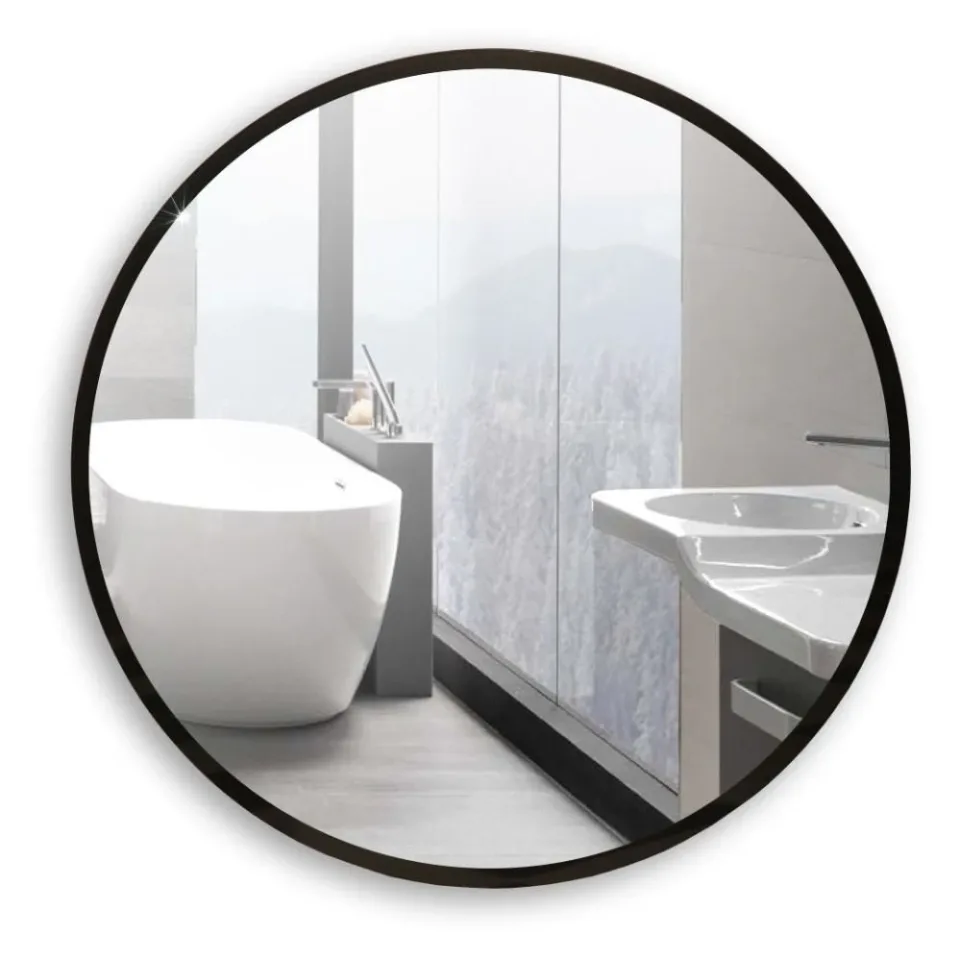 Зеркало Silver Mirrors Ренуар 77 черный матовый