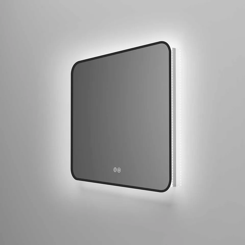 Зеркало с подсветкой VLM-3VC800B-2 800х600 c сенсорным выключателем и диммером, антизапотевание