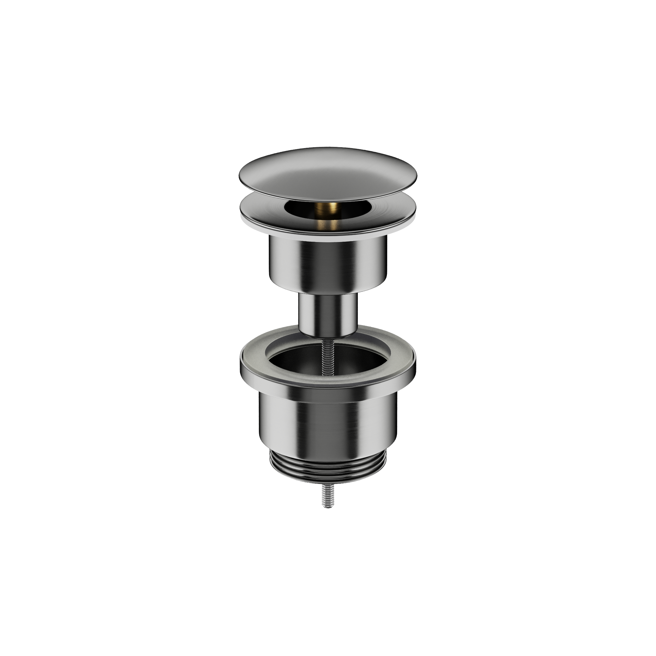 Донный клапан для раковины ненажимной Ceramica Nova 70003GGnc цвет вороненая сталь