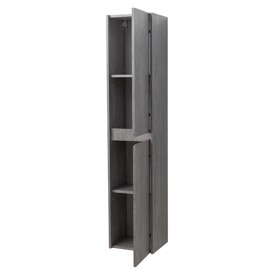 Шкаф подвесной BelBagno KRAFT-1600-2A-SC-CG-R Cemento Grigio, правый
