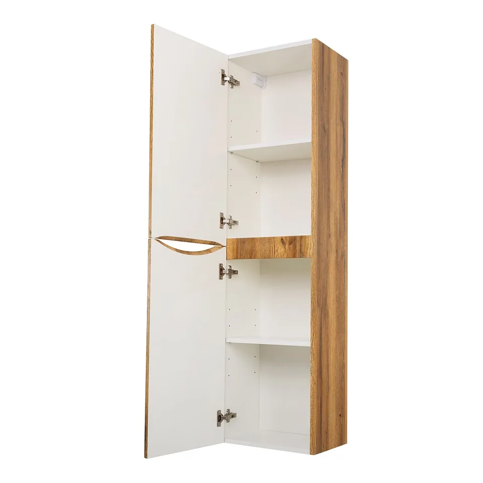 Шкаф подвесной BelBagno FLY-MARINO-1500-2A-SC-RR-P-L Rovere Rustico, левый