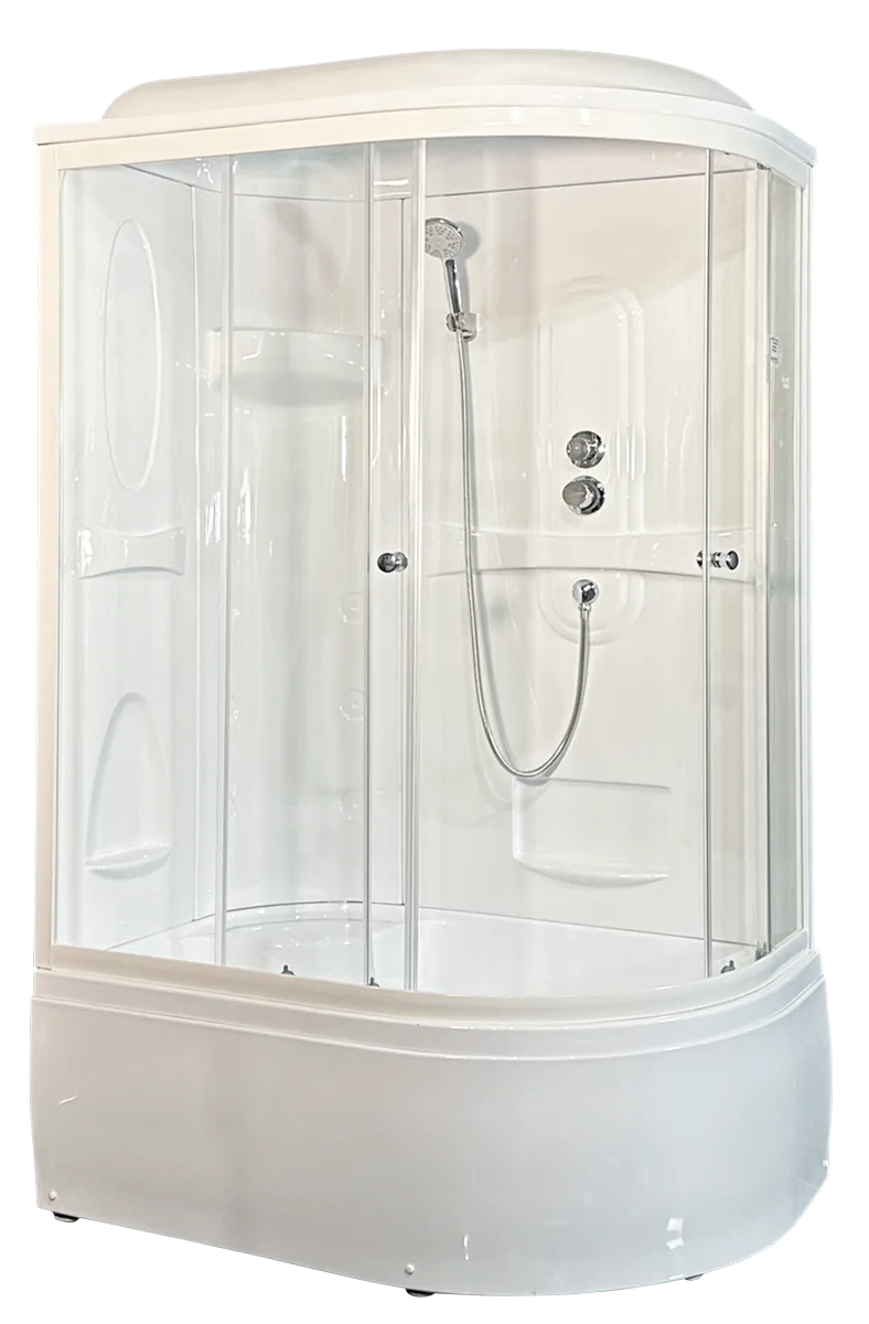 Душевая кабина RB 8120BK1-T (прозрачное) левая