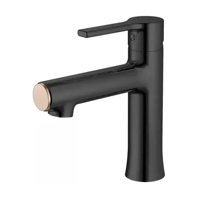 Смеситель Haiba HB10652-7 для раковины черный матовый