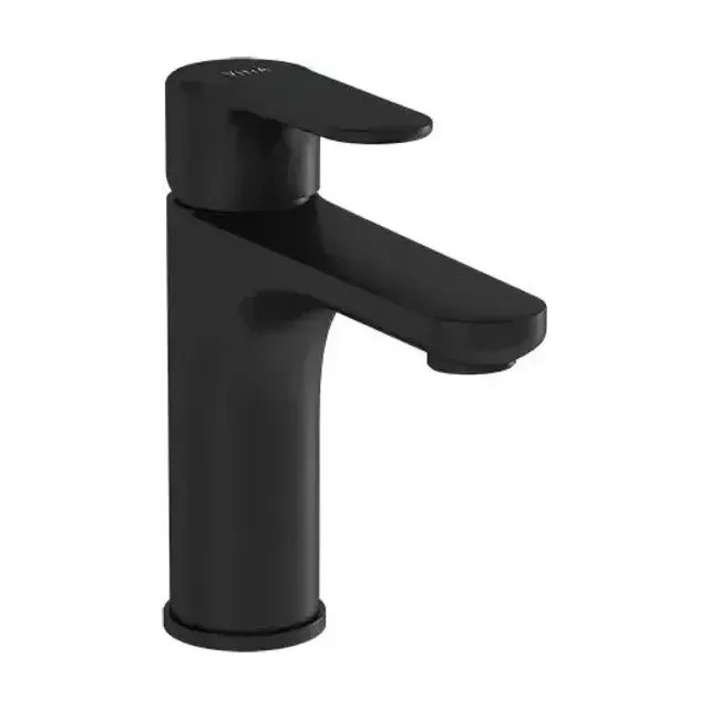 Смеситель Vitra Root Round A4270636EXP для раковины черный матовый