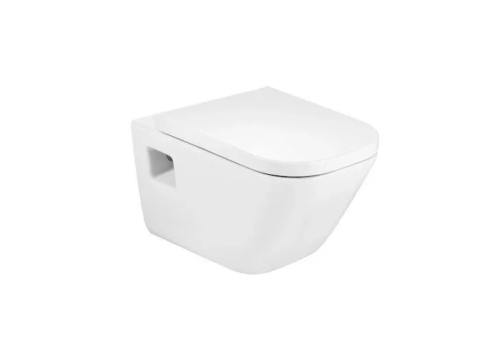 Крышка-сиденье Roca для унитаза GAP ZRU9307682 (микролифт, быстросъемное, тонкое, дюропласт, белый)