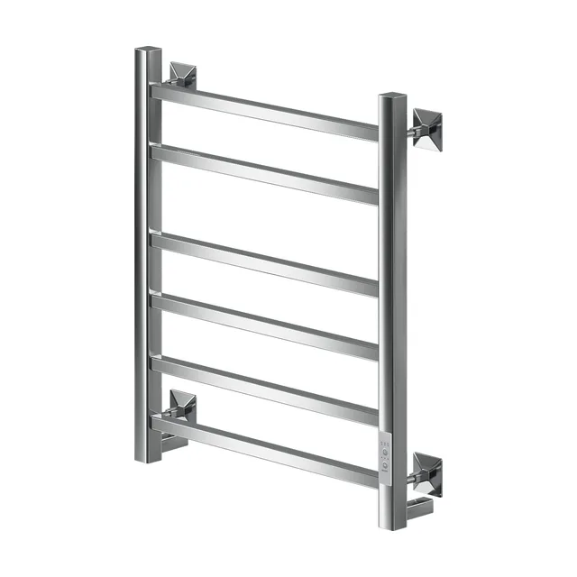 Полотенцесушитель электрический Veconi Barro-B 50/60, хром (B6050CH-B)