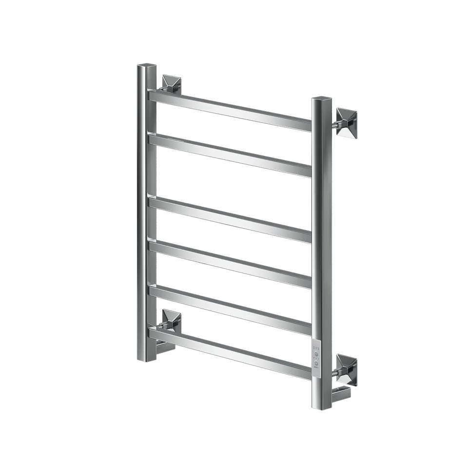Полотенцесушитель электрический Veconi Barro-B 50/60, хром (B6050CH-B)