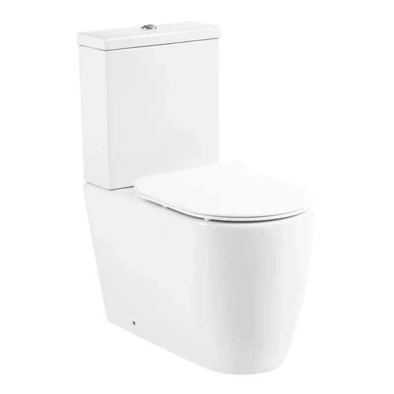 Унитаз-компакт BelBagno Марино (Marino) BB105CPR безободковый,горизонтальный выпуск с крышкой-сиденьем BB2111SC