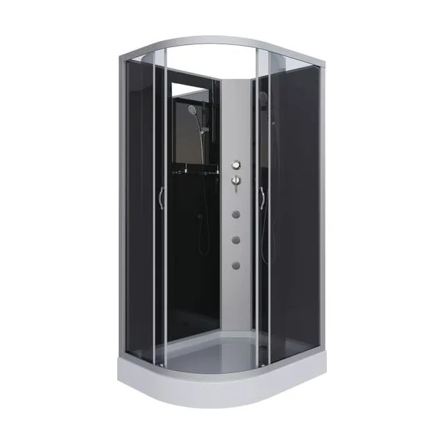 Душевая кабина Niagara Classic NG-3512-14RBKG (120х80х200) низкий поддон(13см),стекло тонированное
