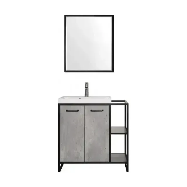 Комплект мебели Style Line Лофт 60/80 L/R бетон
