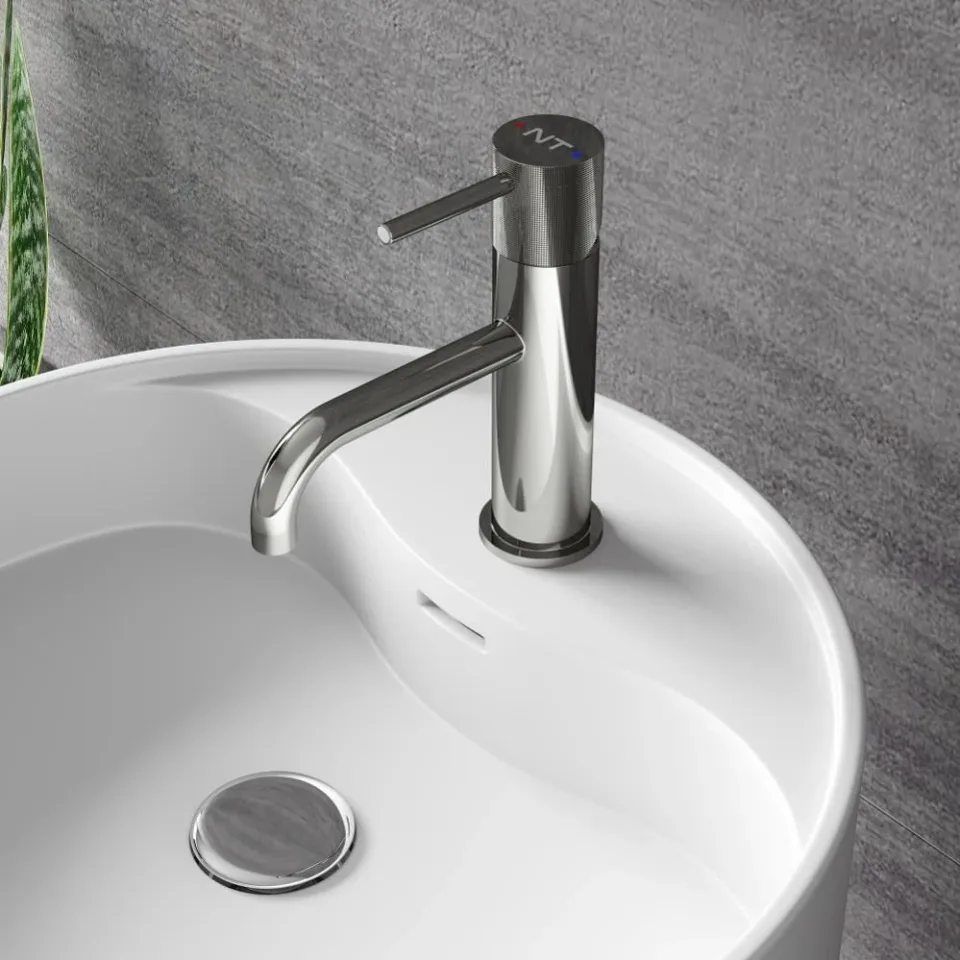Смеситель NT Bagno NT4211 для раковины никель
