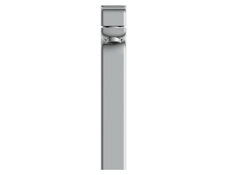 Смеситель Cersanit Гео (Geo) 63043 для раковины с донным клапаном Клик-клак (Click-Clack) хром