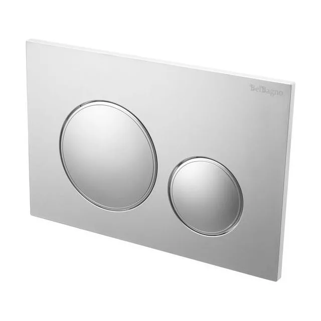 Кнопка смыва BelBagno BB-17C-IN, Сатин