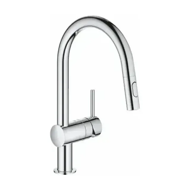 Смеситель Grohe Minta 32321002 для кухни с выдвижным изливом хром