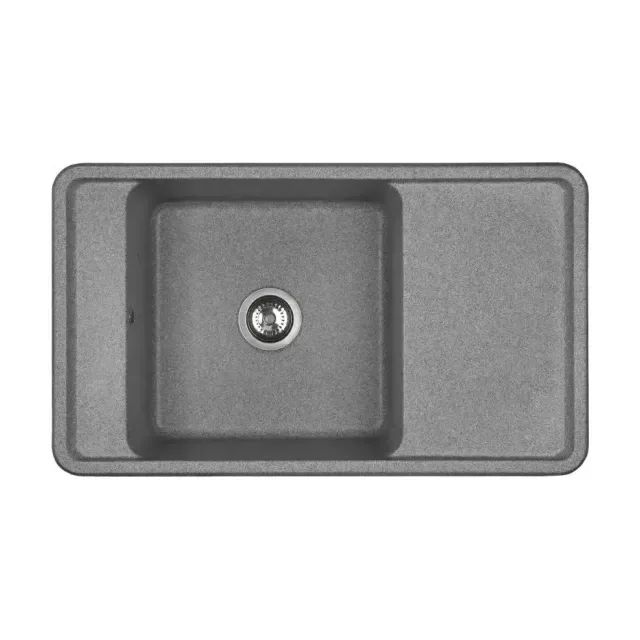 Мойка для кухни AQUATON Беллис 87 серый 1A724832BS230