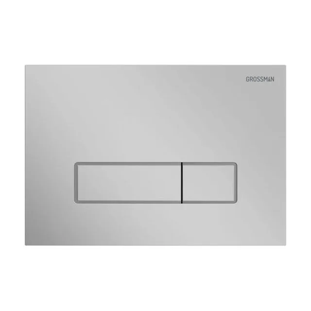 Клавиша смыва Grossman Alba 700.K45.06.110.110 хром,матовый