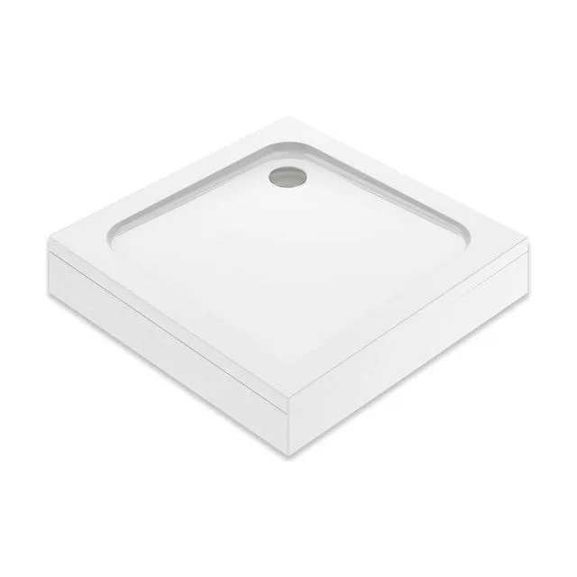 Душевой поддон Domani-Spa Cube 88, 80×80 см, с каркасом и экраном