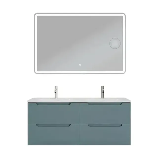 Комплект мебели BelBagno Этна (Etna) 120 голубой матовый (раковина BB-8099-120-2)